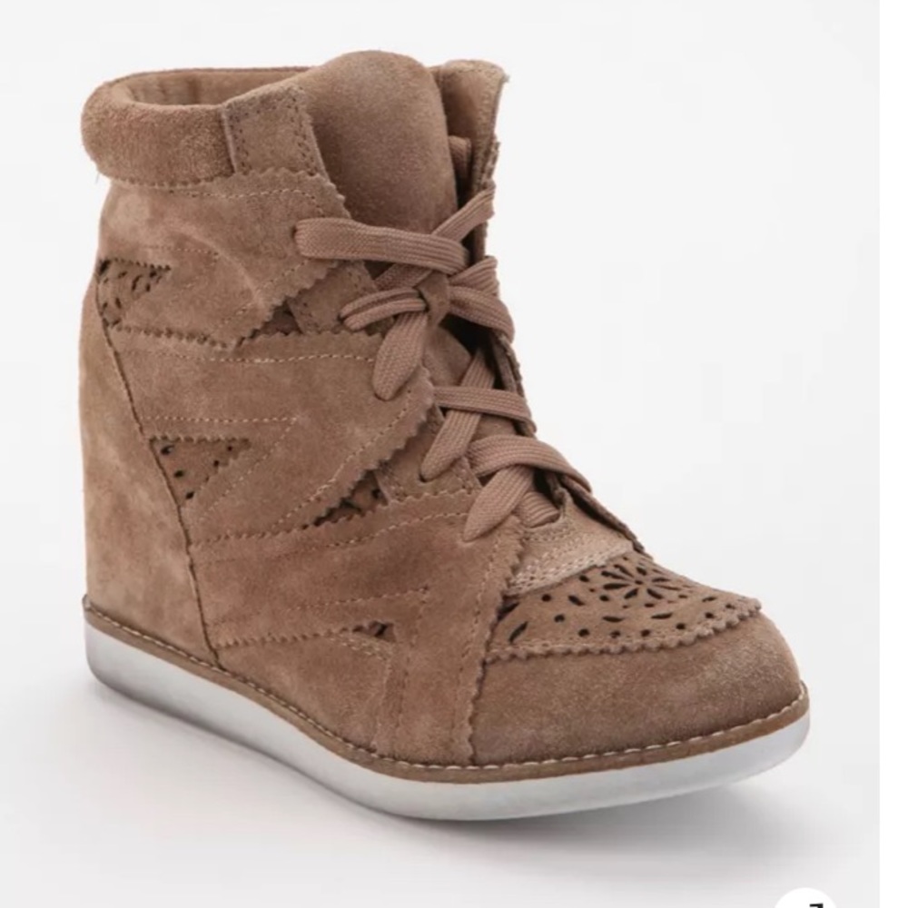 Jeffrey Campbell Venice High-Top Wedge-Sneakers
